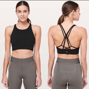Lululemon black Ride & Reflect high neck bra 4